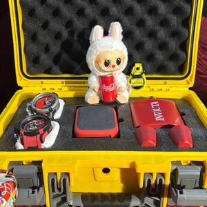 Invicta Collector Bundle|2 Watches + Case, Speaker, Flask Set, Labubu,& Keychain